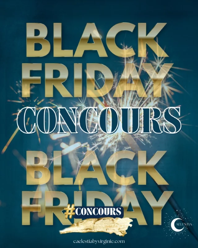 CONCOURS BLACK FRIDAY 🎁🤩 C'est Vendredi fou, fou, fou 🤩🎁

🎁3 LOTS AU CHOIX A GAGNER🎁

Et j'ai envie de te gâter 🥰 Tu as jusqu'à minuit (après tu te transformes en 🎃) pour valider ta participation à ce CONCOURS.

POUR VALIDER TA PARTICIPATION AU CONCOURS ET TENTER DE GAGNER UN DE CES 3 CADEAUX, IL FAUT :

➥ETRE ABONNEE A MON COMPTE (🥚 course !)

➥LIKER CE POST (RE🥚 course !)

➥TAGGER 3 PERSONNES*
*qui ne sont pas abonnées à mon compte sinon ça ne sert pas à grand chose hein ?!

➥mets un 🎁 en commentaire après tes 3 invités et dis-moi pour quel lot tu joues : Odyssée ou Aventure Intérieure ou Céleste 

➥Le p'tit plus qui va bien : partage ce concours en STORY et en profil public

1ER LOT A GAGNER : l'analyse complète de ton Design Humain en PDF "Odyssée" d'une valeur de 149 €
2ND LOT A GAGNER : l'analyse des trois piliers de ton Design Humain en PDF "Aventure Intérieure" d'une valeur de 99 €
3EME LOT A GAGNER : 45 minutes en visio avec moi pour traiter de LA question qui te met en PLS sur ton Design Humain "Céleste" d'une valeur de 99 €

Tirage au sort ce weekend ! Bonne chance 🍀🤞🍀
Ce concours n'est pas organisé par Instagram.

Saute dans tes baskets Scarlett et c'est parti pour un vendredi de Folie !!!

#designhumain #instagrambienêtre #blackfridaydesignhumain #designtaviederêve #dealeuseantispleen #humandesign #humandesignfrance #concoursvendredifou #manifestation #tentetachance #sautedanstesbasketsscarlett