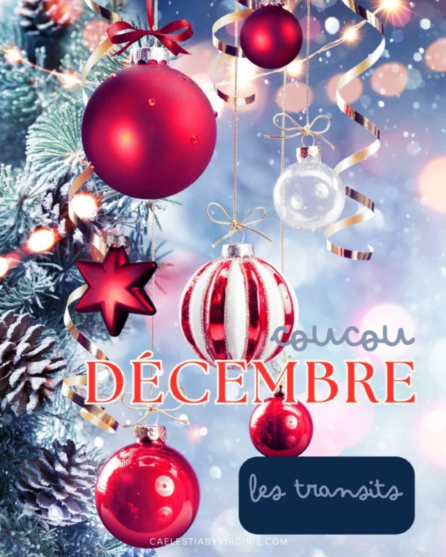DECEMBRE 🌒🌑🌘🪄🔮✨
Un mois magique sous le signe du Sagittaire ♐
Un mois où Mercure est en plein moonwalk jusqu'à la mi-décembre 😵🥴👾🐱‍💻erreurs 404 et autres aléas en communication sont à prévoir !

Un mois où les transits Design Humain traversent les portes 5, 26, 11, 10, 58 et 38
5 les rythmes fixes
26 l'accumulation
11 les idées💡
10 l'amour de soi 😍 
58 la joie😁
38 la guerrière💪🏼

Saute dans tes baskets Scarlett et prépare les fêtes🎄✨🎁 , aies confiance comme le Sagittaire ✨💫😘tout se passera bien

#designtaviederêve #instagrambienêtre #pensecroisrêveose #EtreSoi #sautedanstesbasketsscarlett #developpementpersonnel #developpementspirituel #transithd #designhumaingenekeys #caelestiabyvirginie #sororité #entrefemmes #tupeuxlefaire #ondespositives #dealeuseantispleen #humandesign #humandesignfrance #DesignHumainFrance #ActivationsmensuellesDesignHumain